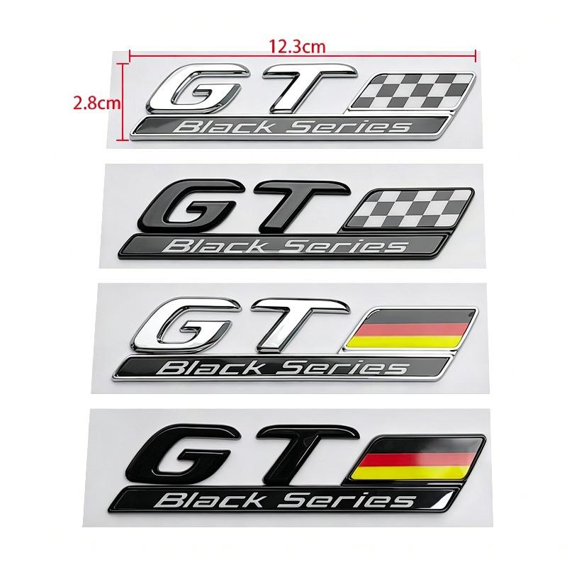 Gt black series car body decal kit - lettering for side and rear