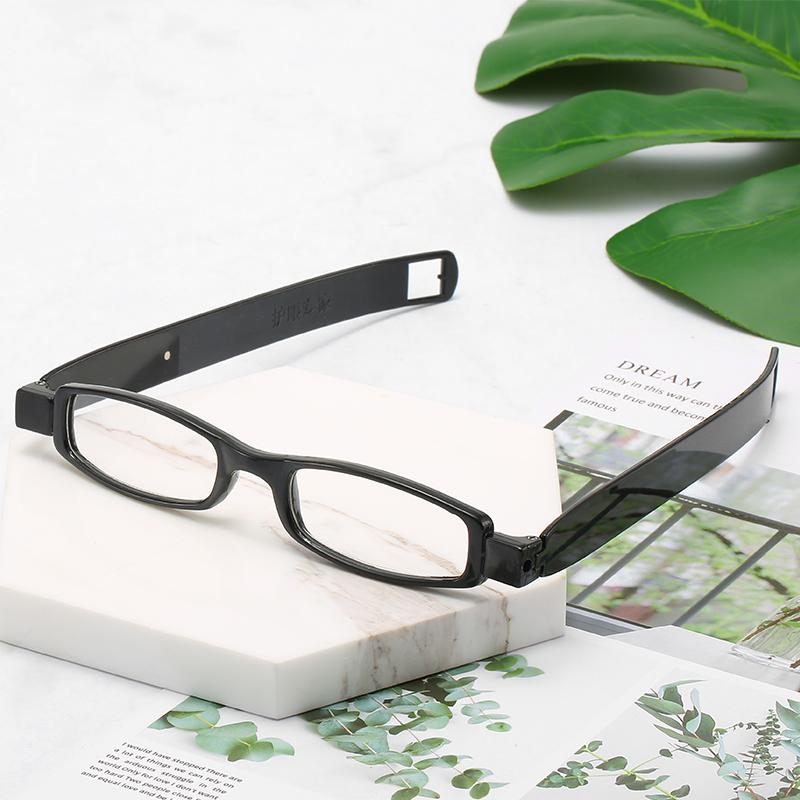 

Складные ультралегкие очки для чтения из поликарбоната для мужчин и женщин, стильные очки с вращением на 360 градусов, офисные компьютерные очки для пресбиопии 1.5