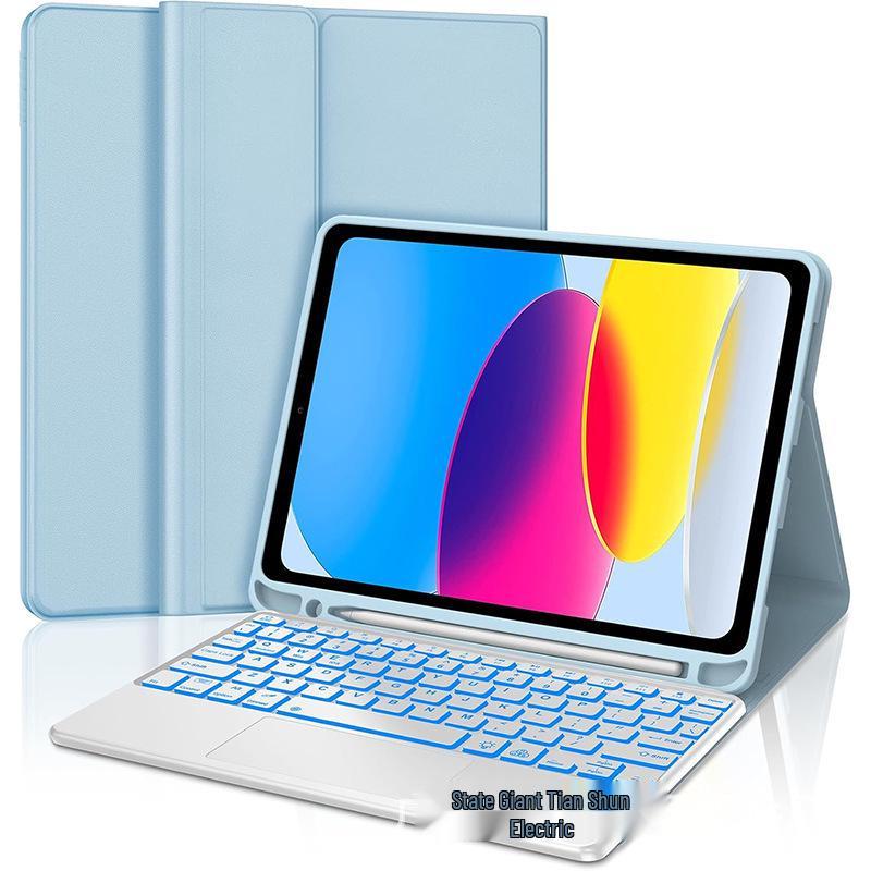 2026 iPad Air 11-inch Bluetooth Keyboard Case A2591 with TPU Shell