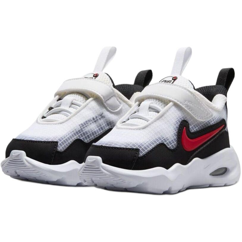 Nike Air Max Nova TD Fehér Fekete Piros Babacipő Egyetemi-Piros FN4461-102