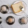 Egg Cup Holder Stainless Steel Egg Cups Plates Tableware Holder For Hard Soft Boiled Egg Kitchen Display