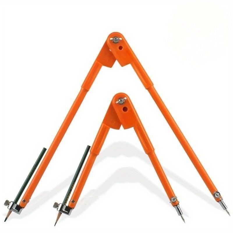 Carpenter Pencil Compasses Large Diameter Adjustable Dividers Marking Scribing Accurate Measurements for Woodworking
