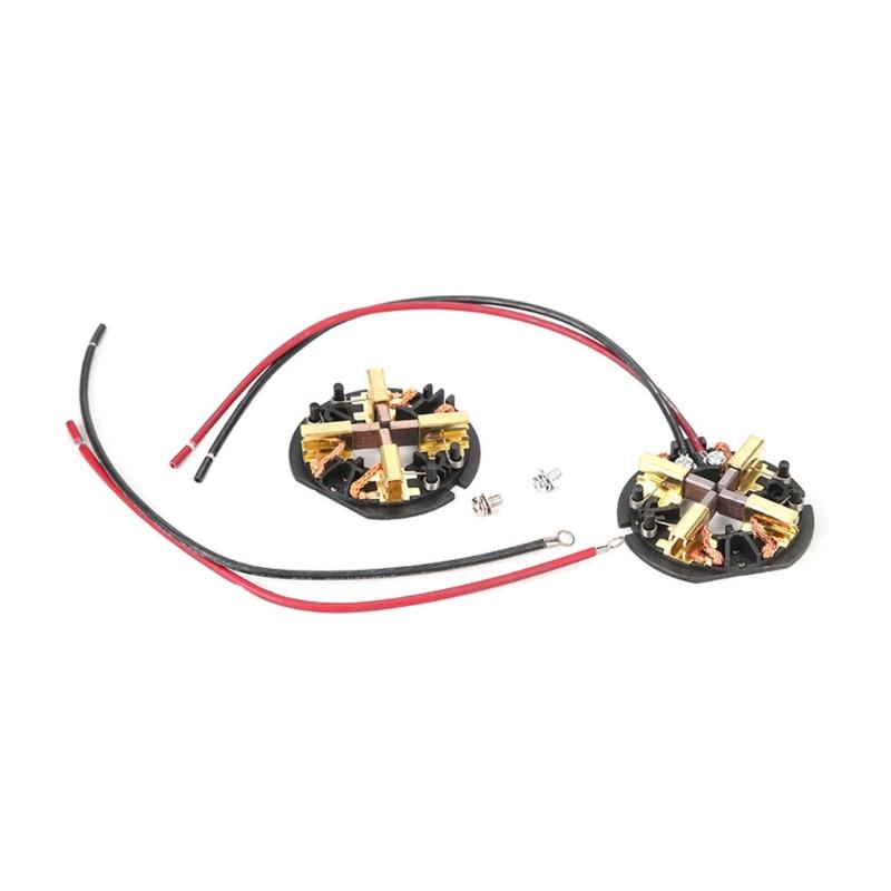 Universal Carbon Motor Brush Holder Assembly for Electric Tool Metal Construction Lightweight Design