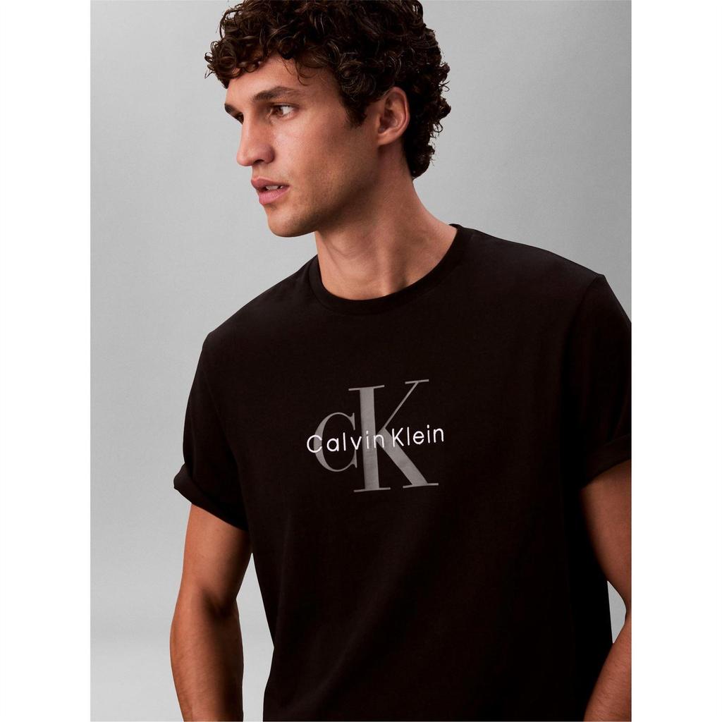 Calvin Klein Mens Monogram T-Shirt