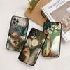 Renaissance Art Phone Case For IPhone 16 15 14 13 12 Mini 11 Pro XS Max X XR SE 6 7 8 Plus Soft Silicone Cover