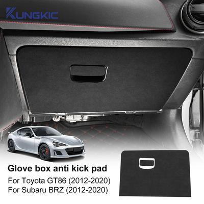 Suede Protect Sticker For Subaru BRZ/ Toyota GT86 2012 2013 2014 2015 2016 2017 2018 LHD RHD Car Copilot Box Anti-kick