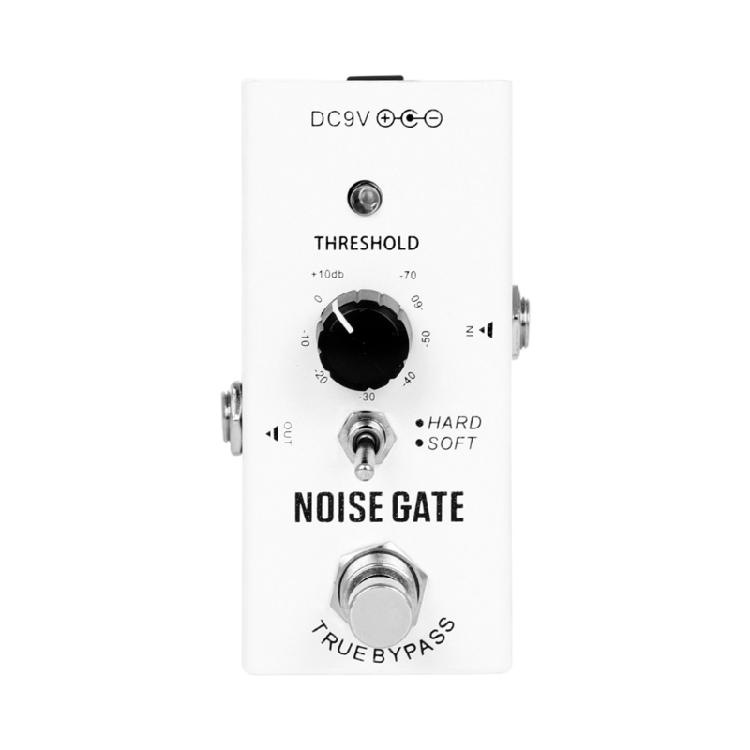 

Aluminum Alloy Noise Gate Pedal for Bass and Electric Guitar Musicians for Clear Sound, Electric Guitar Effects Pedal 1
