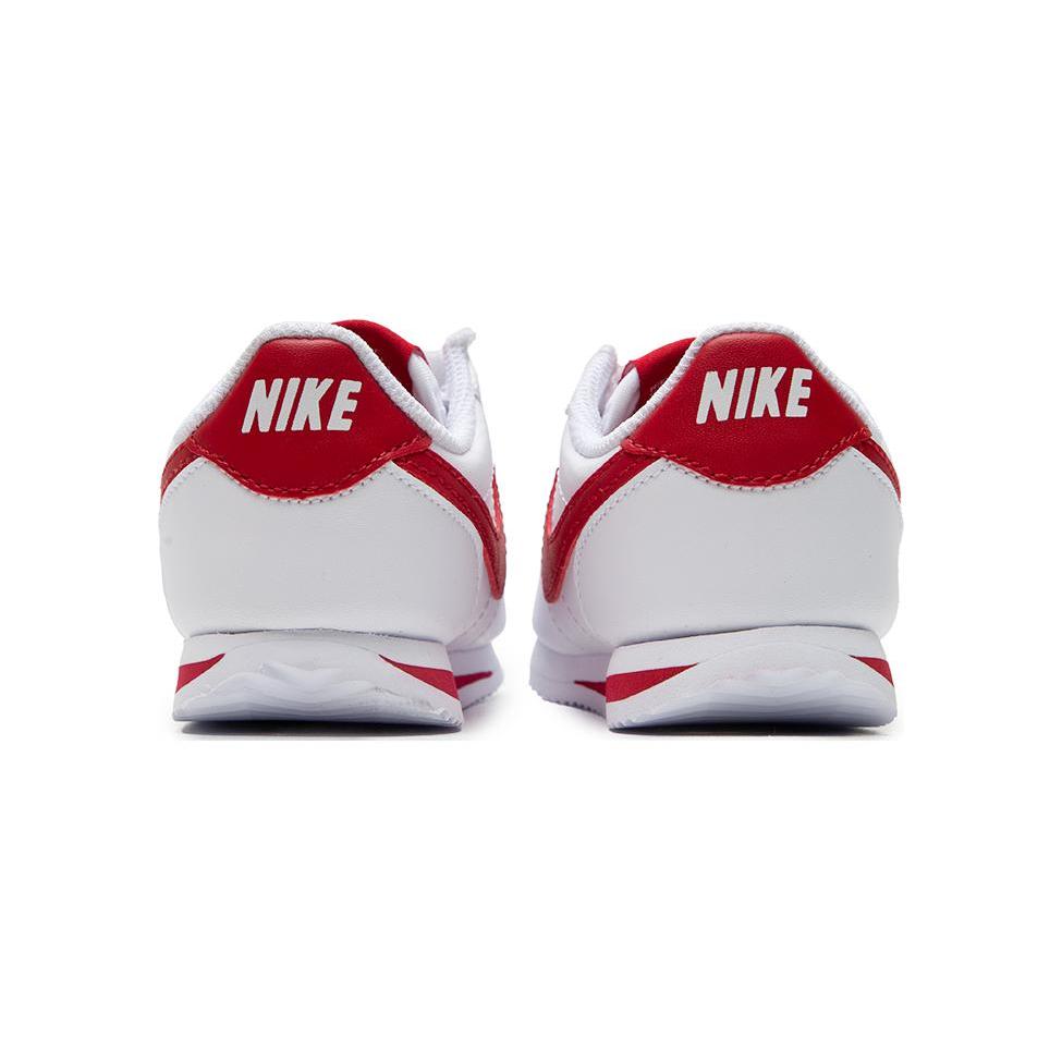 Nike Cortez Basic SL Cushioning Breathable Low top Toddler Shoes White Red Infant And Toddler 904769-101