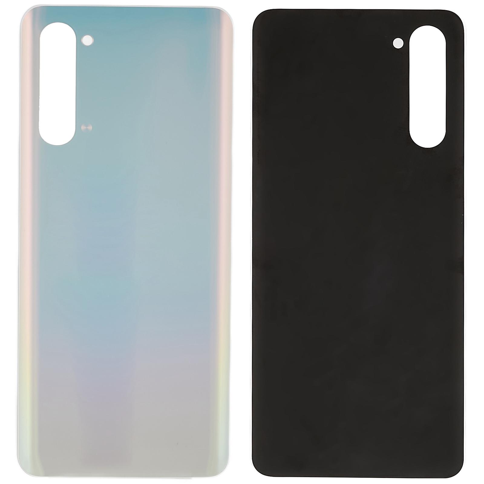 

For OPPO Reno3 5G Phone Back Battery Housing Cover Replacement Parts (without Logo) White