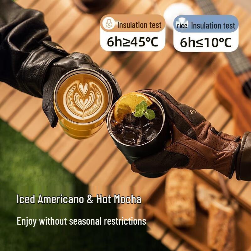 FUGUANG FU+ Fashion Insulated Coffee Mug 450ml