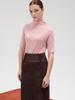 Kelidu Wide Obi Velour Skirt_Brown