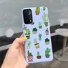 For OPPO A74 Case A74 5G Cover Case Stylish Silicone Candy Color Phone Covers For OppoA74 4G A 74 CPH2219 oppoA74 5G Coque Funda