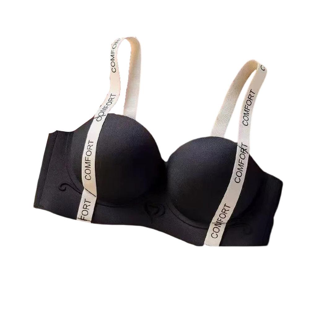 Women's Heart Pattern Tank Top Seamless Push-up Bra Without Wires