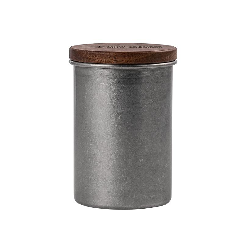 MHW-3BOMBER 500ML Airtight Stainless Steel Coffee Bean Storage Container Home Storage Canister 8g Measuring Spoon Kitchen Tools