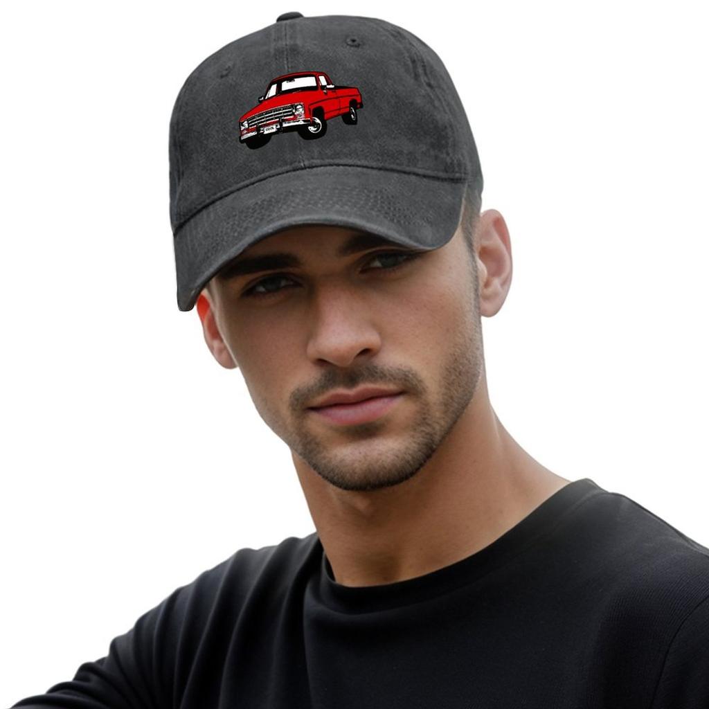 2026 73-79 Red C Truck Baseball Cap Anime Hat Trucker Cap Luxury Man Cap Fashionable Men Caps Women's