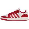 ENTRAP Low Top Skateboard Shoes Unisex White Red KJ5971