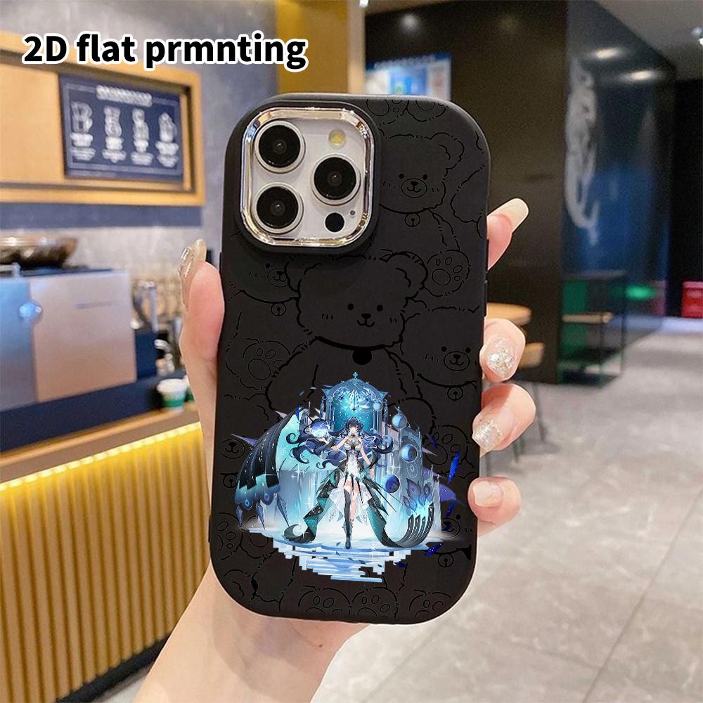 Phone Case: 2D Flat Design Suitable for iPhone 18 17 16 15 14 13 Pro Protective Case, Couple Style, Magical and Gorgeous, Christmas and Halloween Gift