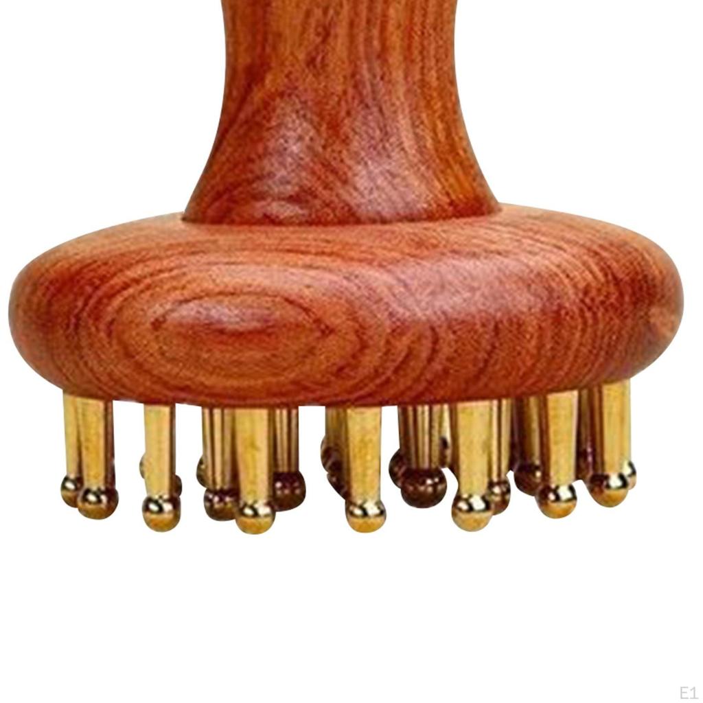 Wooden Massage Brush Guasha Scraping Relaxation Lightweight Handheld Tool Body