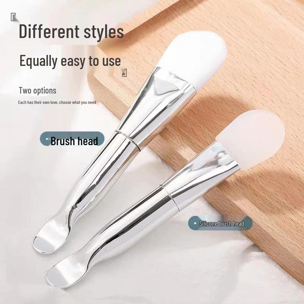 Silicone Soft Bristle Face Mask Brush for Beauty Salon Use