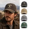 Bull Skull Western Cowboy Baseball Hats Cotton Distressed Dad Hat Outdoor Sun Hat  for Men Women