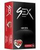 MEDIBAR More Dots Condoms for Men | Vibe Strawberry ~ First Time with (1600 DOTS) For More Last-Long Pleasure | 10 Count (Pack of 1)