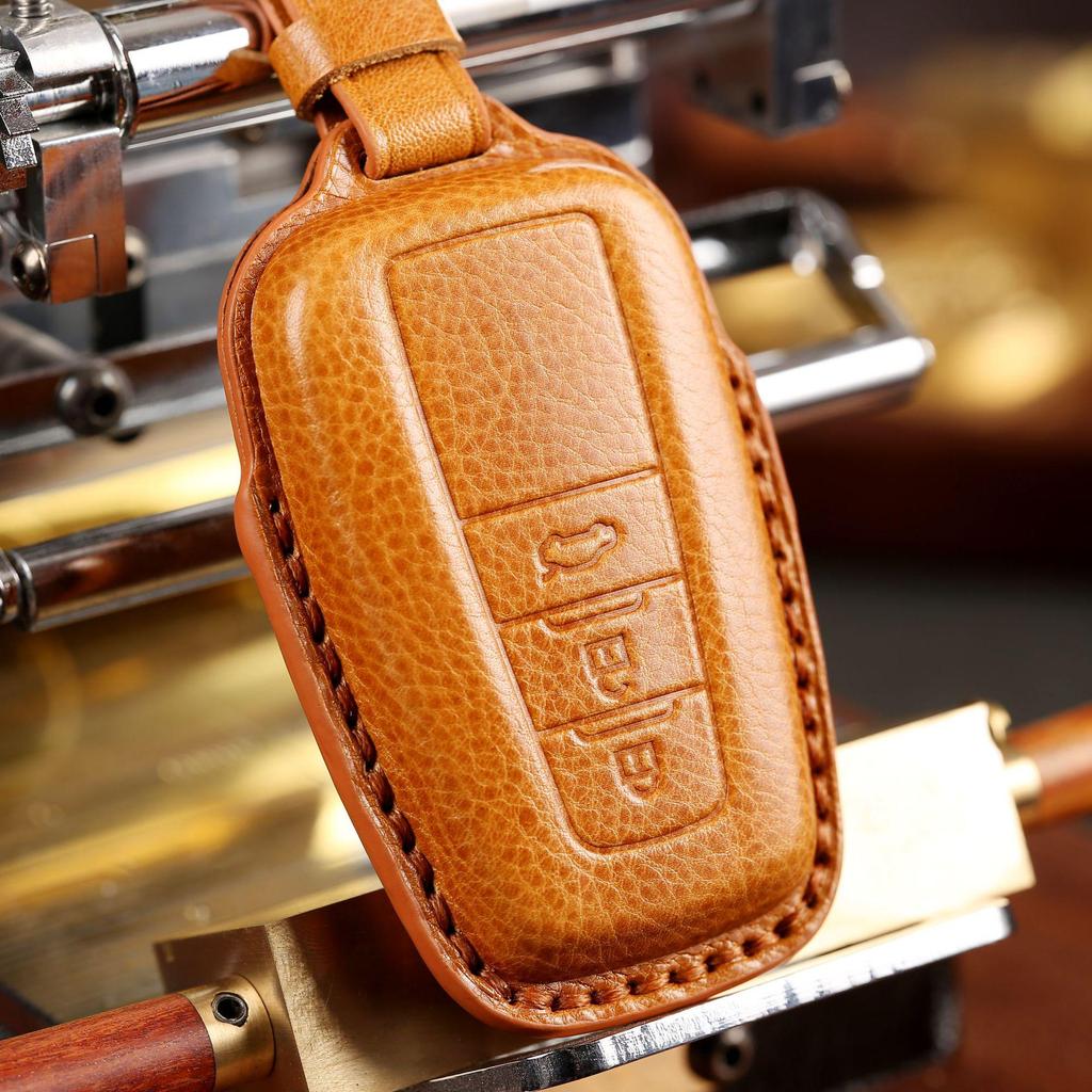 Echtleder Schlüsseltasche für Toyota Camry, C-HR, Ralink, Rongfang und Asia Dragon