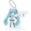 Hatsune Miku X Cinnamoroll 25 Acrylic Stand Keychain GraffArt Illustration