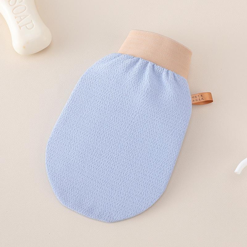 Dual-Sided Loofah Bath Scrub Towel for Exfoliating and Back Scrubbing Gloves