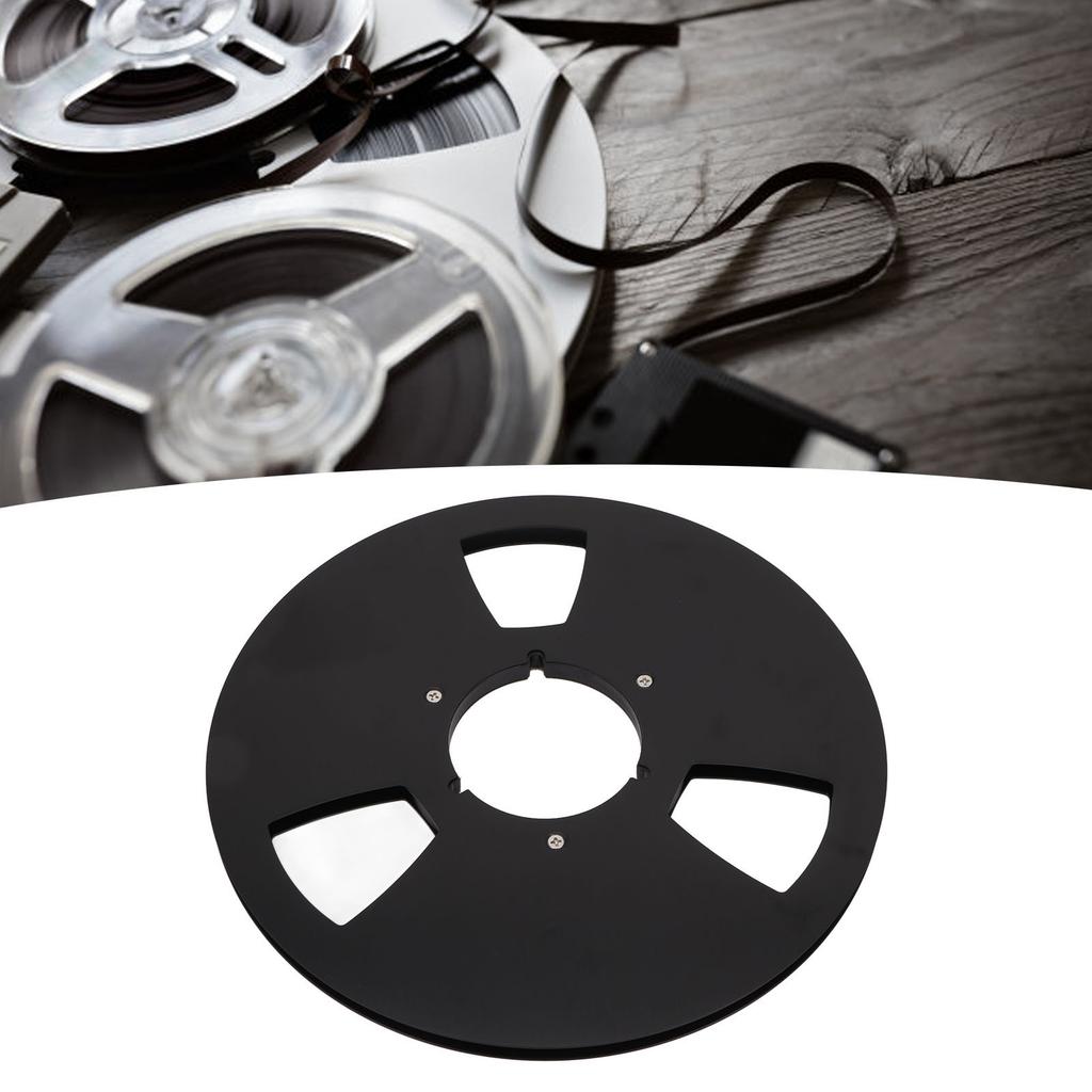 1Celsius4 10.5 Inch Empty Tape Reel Aluminum Alloy Reel Tape Recorder Accessory Empty Disc Opening Machine Parts for Nab