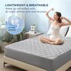Protège-matelas imperméable Drap-housse, 1 pièce seulement, Résistant à la poussière et aux taches, Isolation de l'urine, Sans taies d'oreiller, Linge de lit minimaliste