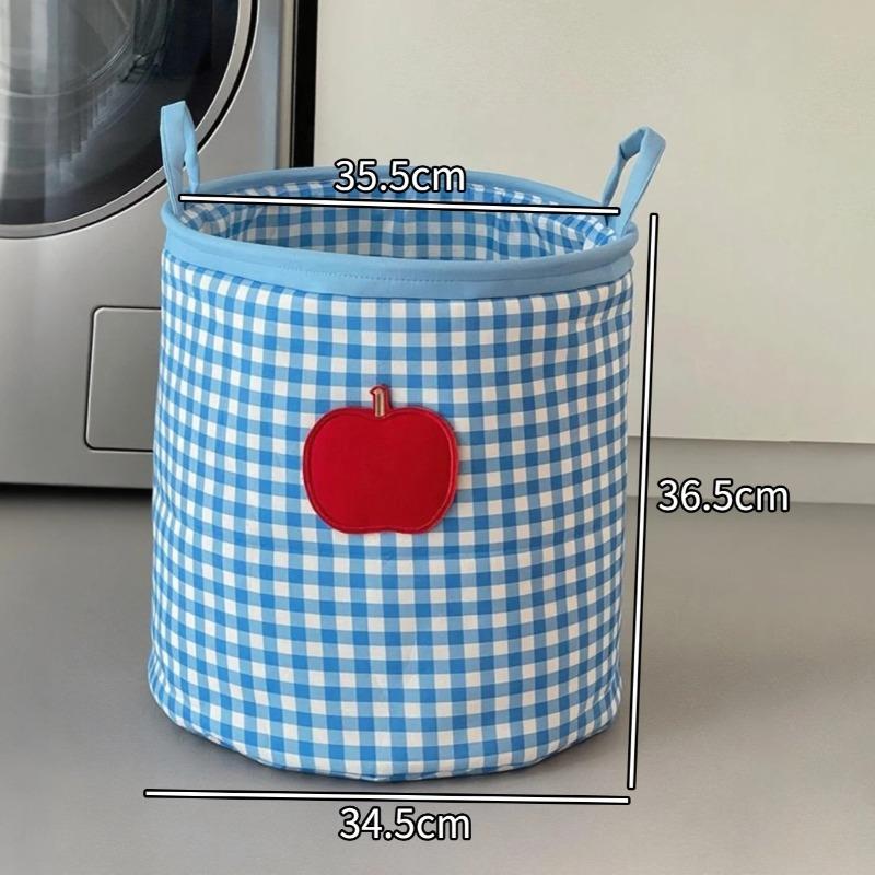 1/2pcs/set Collapsible Clothes Hamper Large Size Household Bathroom Dirty Clothing Storage Basket