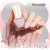 Candy Land Quick-Dry Water-Based Peelable Nail Polish - Long-Lasting Glitter Nude Care