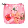 Christmas Stocking Stuffers Cube Stress Relief Toy Clear Squeeze with 3D Snowman Anxiety Gadget Santa Claus Gingerbread Xmas Tree Hand Relaxation