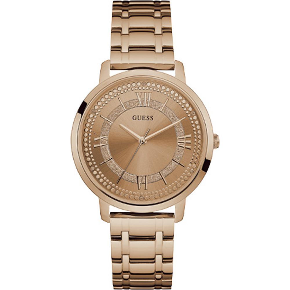GUESS Montauk Rose Gold Stainless Steel & Metal Ladies Quartz W0933L3 розового золота