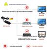 High-Resolution 1080P AHD Indoor Surveillance Camera for TV/Monitor