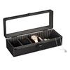 4-Slot Aluminum Watch Storage Box - Drop-proof & Lockable Gift Case
