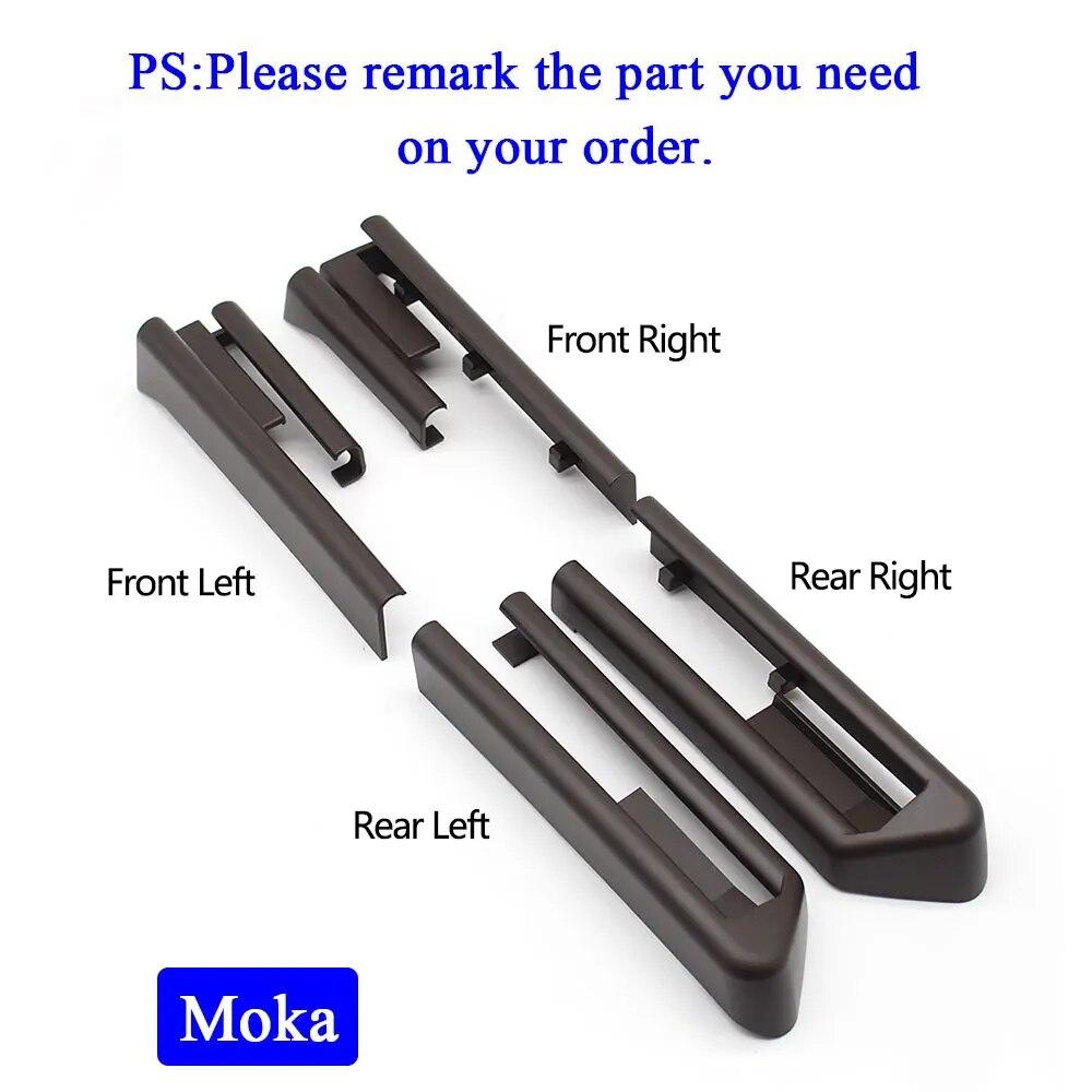 

Для BMW X5 X6 E70 E71 E72 Салон Левый Правый Направляющая салазок сиденья Крышка накладка Замена 2007 2008 2009 2010 2011 2012 2013 Custom Moka only 1pc