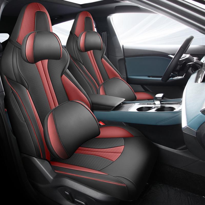 MG7 Full Wrap Leather Seat Cushion Cover - Universal for All Seasons