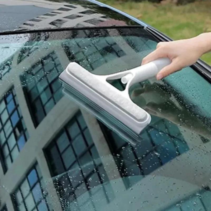 Multi-function Glass Wiper Home Window Cleaning Brush Sprayer Cleaning Soap Cleaning Brush Home Automotive Rubber Brush