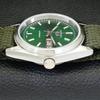 VINTAGE SEIKO 5 AUTOMATIC REFURBISHED JAPAN MENS GREEN DIAL WATCH A440629-4 Sk-a440629