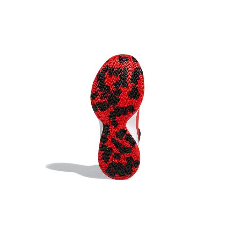 Adidas Cross Em Up 5 J Wide Vivid Red Silver Metallic Kids Sneakers Core-Black GX4791