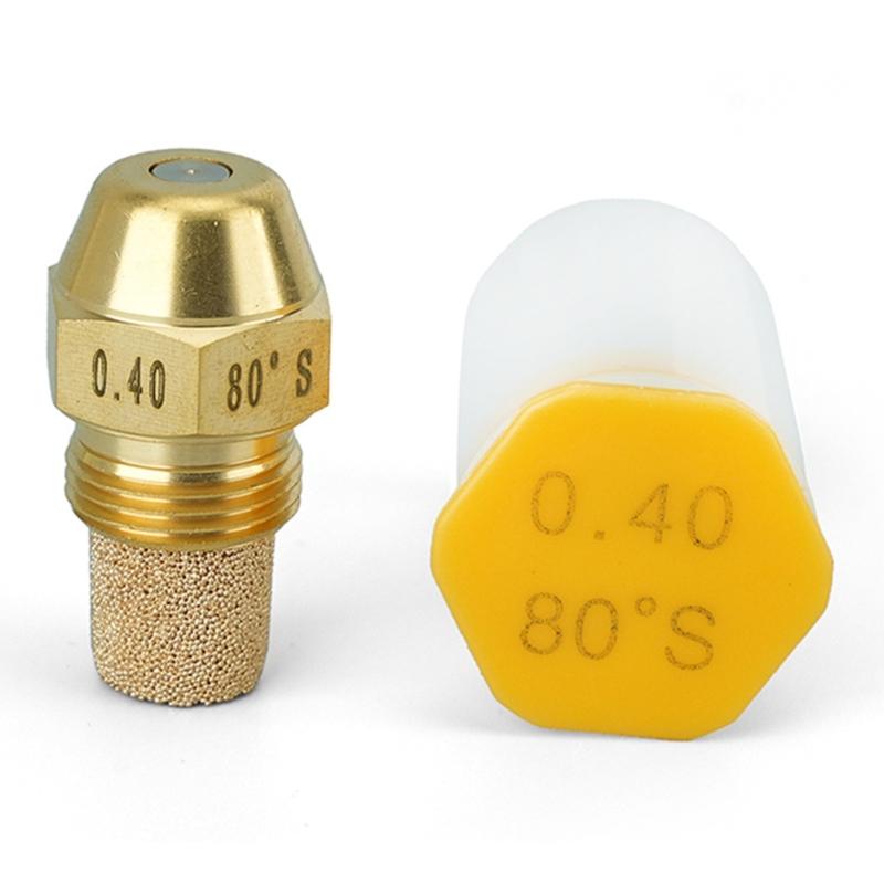 Industrielle 80-Grad-Metall-Düse, Heavy-Duty-Metall-Düse für Brennstoffverbrennungsanlagen, Varianten mit 14 GPH