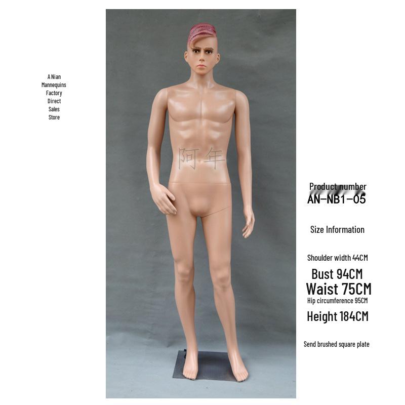 

Манекен мужской в полный рост для демонстрации мужской одежды