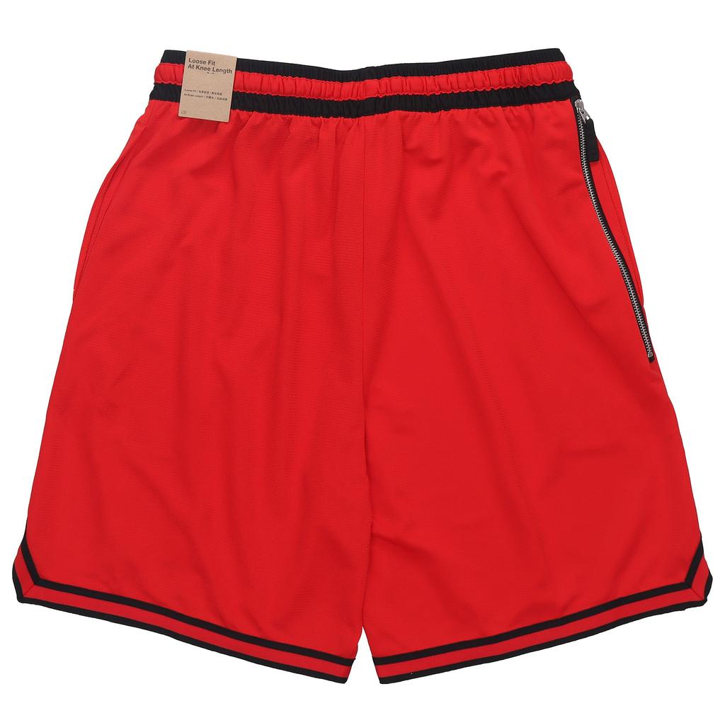 Nike Striped Drawstring Sports Shorts Men Bottoms Red DH7161-657