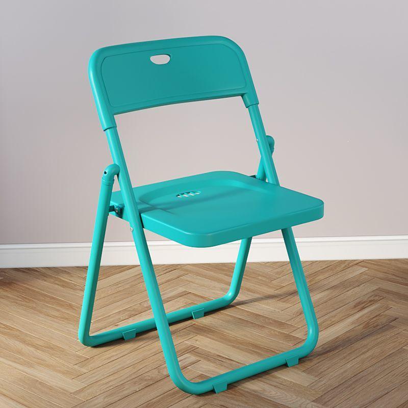Multi-Purpose Folding Chair: Computer, Training, Conference, Dining, Office, Plastic, with Backrest & Photo Stool