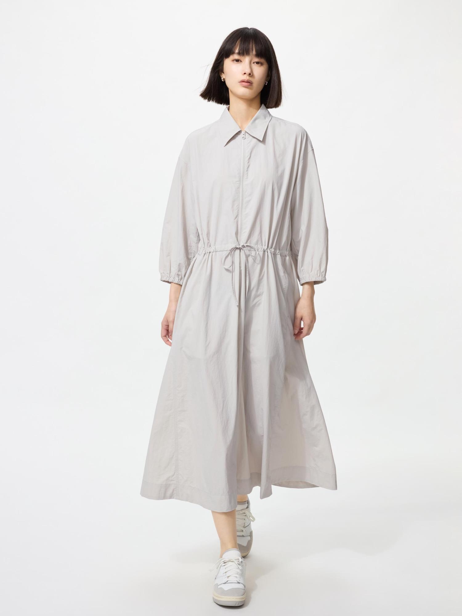

Uniqlo Нейлоновое платье Часть 7 02 LIGHT GRAY/WOMEN XS