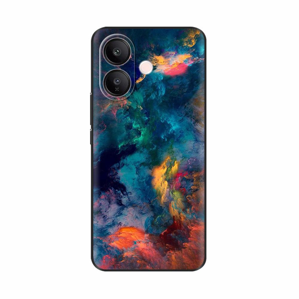 For Vivo V60 Lite 5G Phone Case Soft Matte Silicone Cover Capa For Vivo V60 Lite V60lite Funda Cartoon Back Cover Cute Pattern