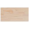 VidaXL Dessus de table 2 pcs 90x45x2,5cm rectangulaire bois pin massif, dessus de table en bois, dessus de table basse, 847430