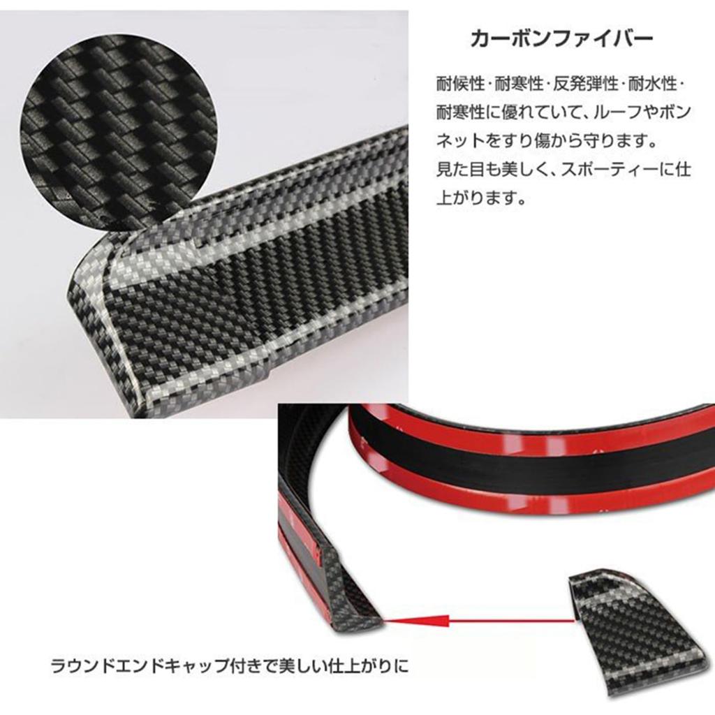 YIDELI Universal Mall Lip Spoiler for Car Rear Spoiler Trunk