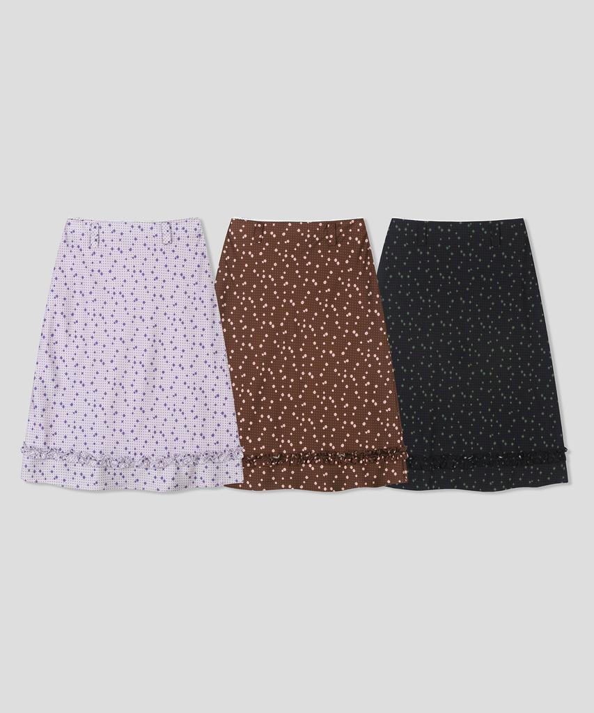 Seuleubi Petal Dots Skirt_3 Color